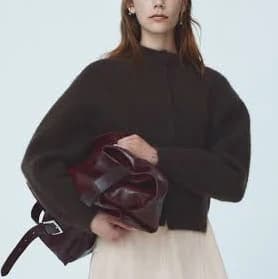 H&M Ladies Mohair-blend Cardigan