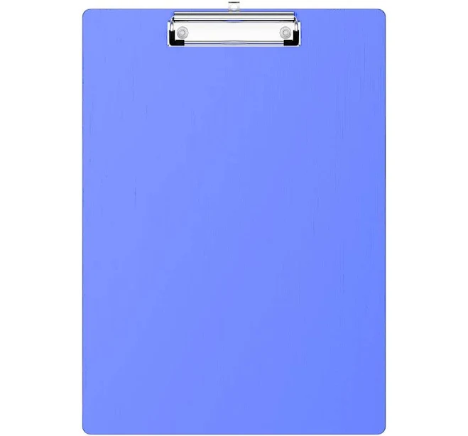 Aluminum Clipboard Blue Clip Board Metal Construction Clipboards With