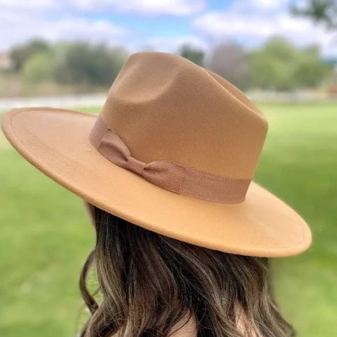 Women's Wide Brim UPF 50 Fedora Hat