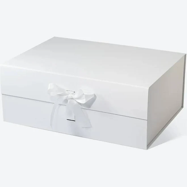 Magnetic Gift Box with Ribbon