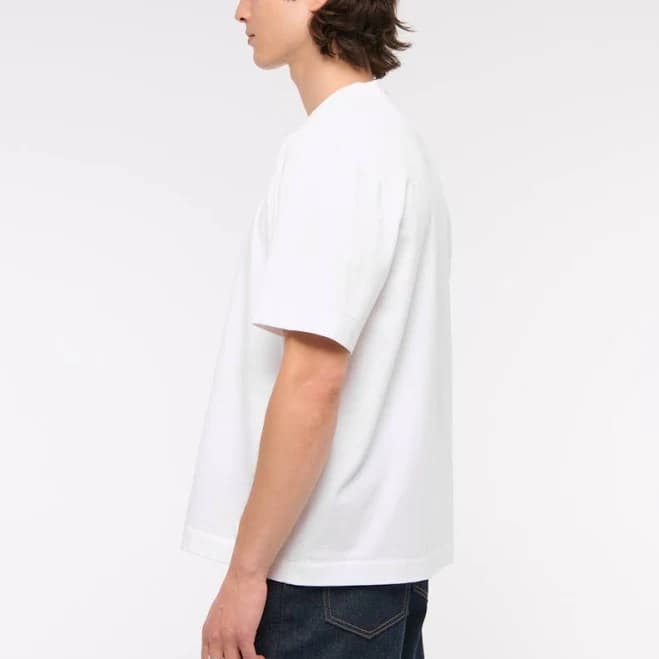 Abercrombie & Fitch Men's Premium Heavyweight 2.0 Tee