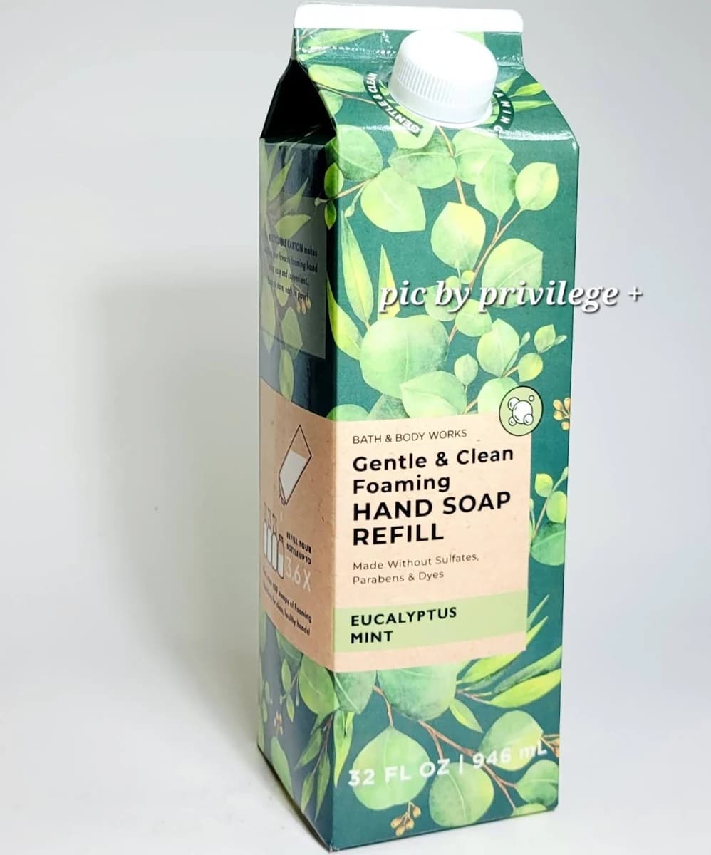 Bath & Body Works Eucalyptus Mint Gentle & Clean Foaming Refill
