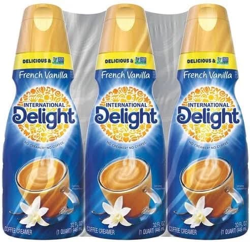 French Vanilla Creamer, 32 fl oz, 3-count