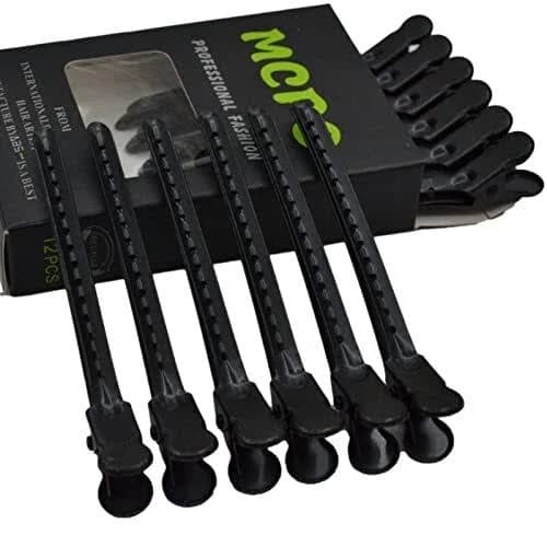 12-Pcs Metal Duckbill Hair Clips with Anti-Slip Holes