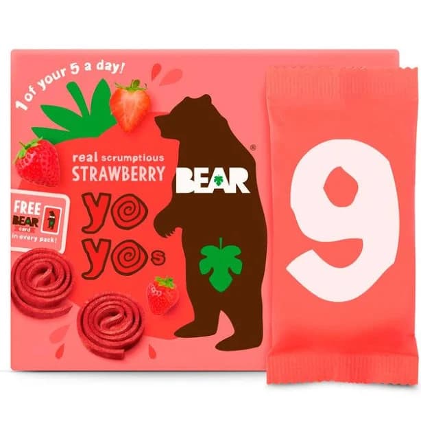 Bear Yoyo Strawberry 20g