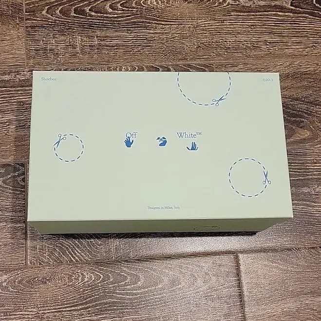 Off-White Other | Off White Shoe Box | Color: Blue/Green | Size: Os | Pm-35133678's Closet