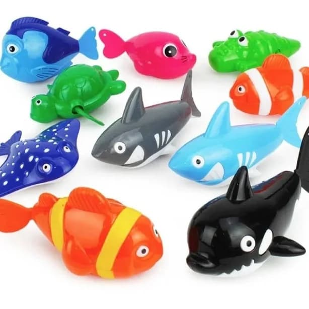 Wind Up Sea Animals Bath Toys