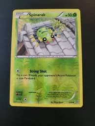 Pokemon TCG Card 2015 Ancient Origins - Spinarak 5/98 Reverse Holo