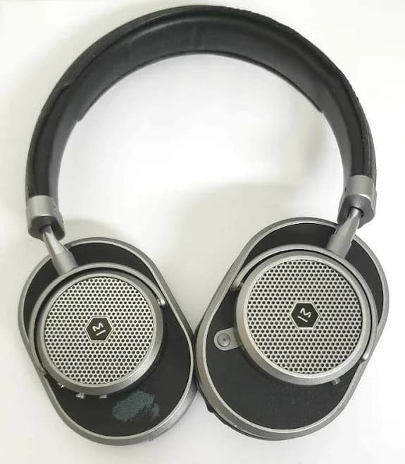 104 Master & Dynamic Mw65 Bluetooth Headphones - Black + Aux & Usb-c
