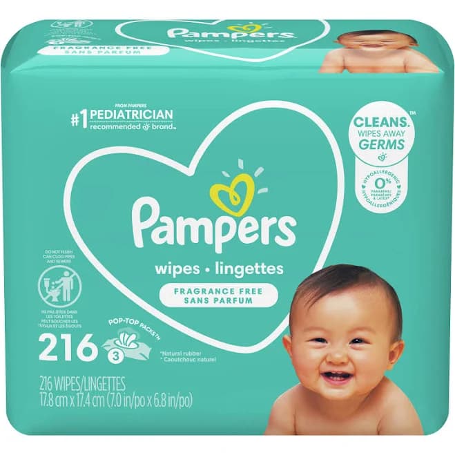 Pampers Complete Clean Baby Wipes