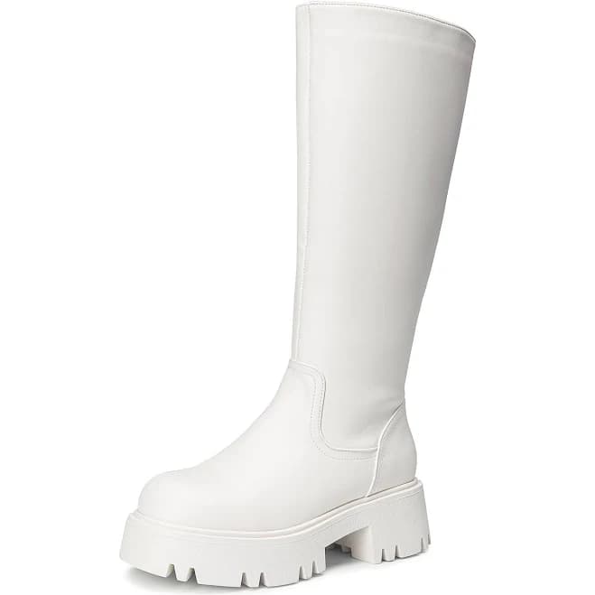 Dream Pairs Platform Lug Sole Knee High Boots