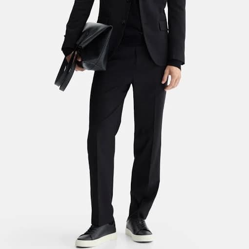 H&M Men's Regular-Fit Suit Pants