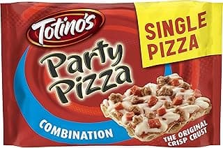Totino's Party Pizza, Combination, Frozen Pizza, Frozen Snacks, 10.7 oz