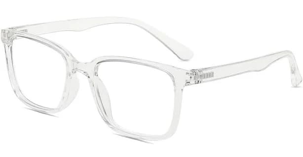 Firmoo Clear Square Prescription Glasses Frame TR77610