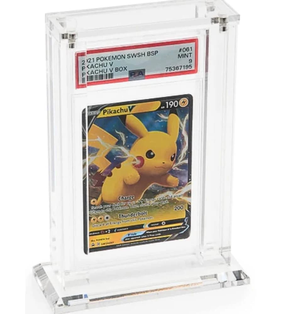 Trading Card Market Slab Museum Graded Card Holder