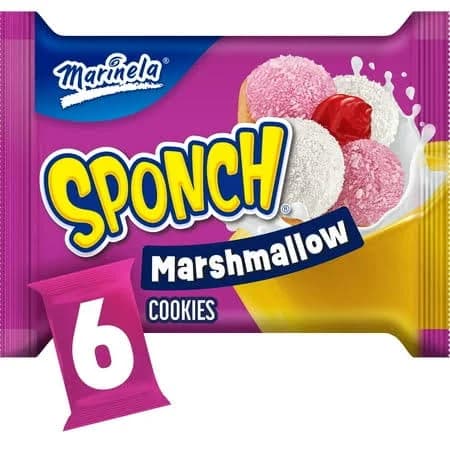 Marinela Sponch Marshmallow Cookies