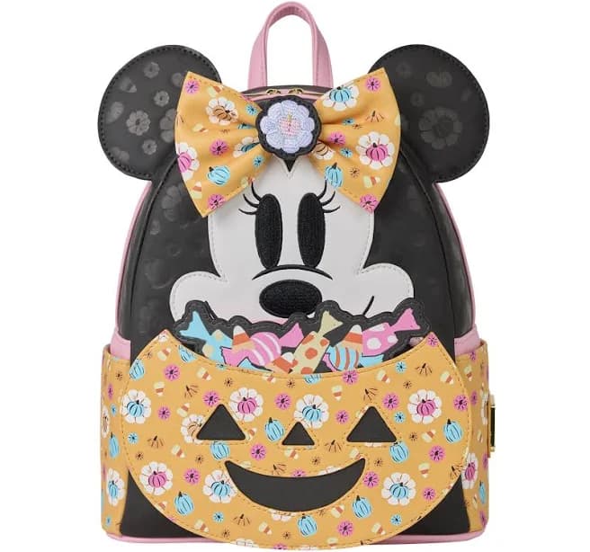 Loungefly Disney Minnie Mouse Pumpkin Mini Backpack