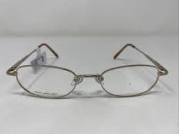 Designer 3JX0616 FM4046 48-18-135 Gold Metal Full Rim Eyeglasses Frame RV60 | eBay