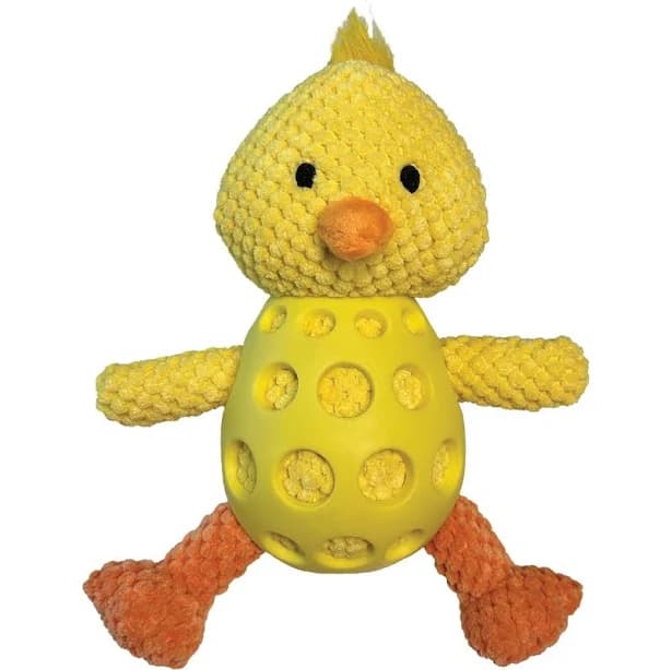 Polka Plushies Chick Plush Dog Toy