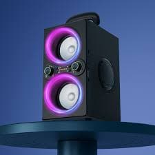 wireless s er with 100db subwoofer, 80w tws stereo portable s er, technology, with beat-driven lights, long playtime, suitable for movie night projector or outdoor wedding camping parties | Shop Now For