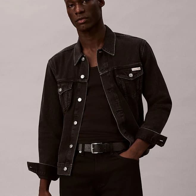 Calvin Klein Men's Classic Trucker Jacket