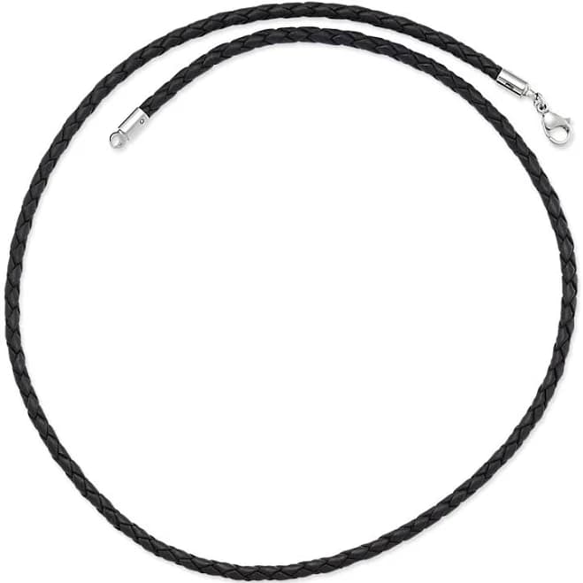 James Avery Women's Braided Leather Necklace