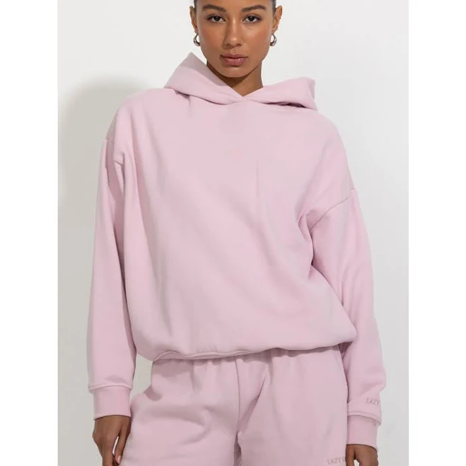Cupid Oversized Fleece Hoodie Sweatshirt with Side Pockets