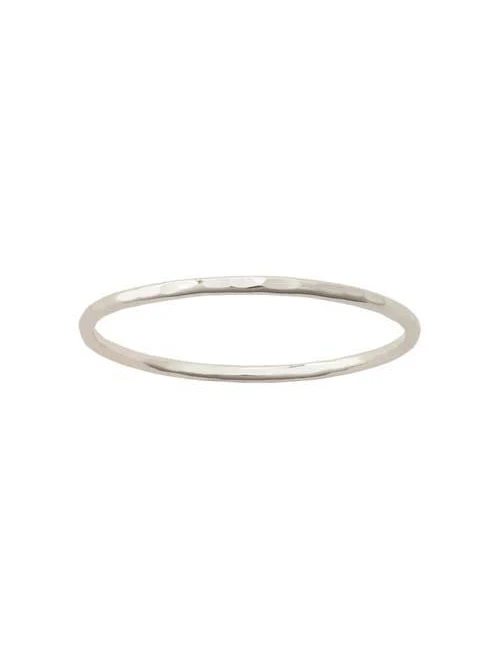 Made By Mary Hammered Stacking Ring