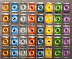 40 Pokemon Energy Card Bulk Lot 5 Of Each Energy, Surging Sparks S&V| Sword n' Board Games