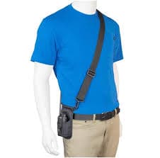 Amazon.com: SSRH-500 Shoulder Strap Radio Holster With Adjustable Pouch - Holds Radios 4-3/4" to 8-1/2" Tall - Made in the USA by Holsterguy : Electronics