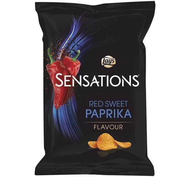 Lay's Sensations Red Sweet Paprika Chips 150 g