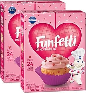 Valentine Cake & Cupcake Mix, 15.25 oz Box (Pack of 2)