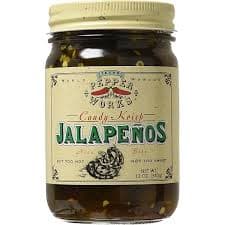 Amazon.com : Sixth Day Snacks Candied Jalapeño Slices | Sweet Heat Jalapeños | Sandwich, Burger, Nacho & Cheese Board Topping | 16 oz Jar : Grocery & Gourmet Food