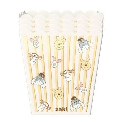 Zak Designs Winnie The Pooh 4pc HIPS Popcorn Container