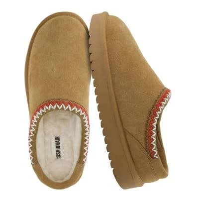 Cushionaire Women's Keto Slip-On Suede Mule Slippers
