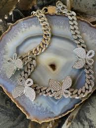 Butterfly Effect Silver Necklace