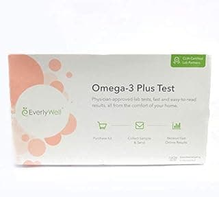 at Home Omega Plus Kit -Experiencing Brain Fog or Fatigue? Abnormal Omega Levels May be The Reason (Not Available in NJ, NY, and RI)