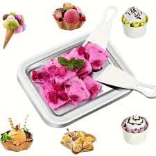 stainless steel manual yogurt maker homemade mini ice cream - Temu Bahrain