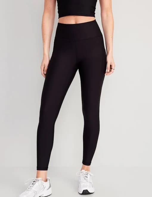Old Navy Women's High-Waisted Powersoft 7/8 Pocket Leggings