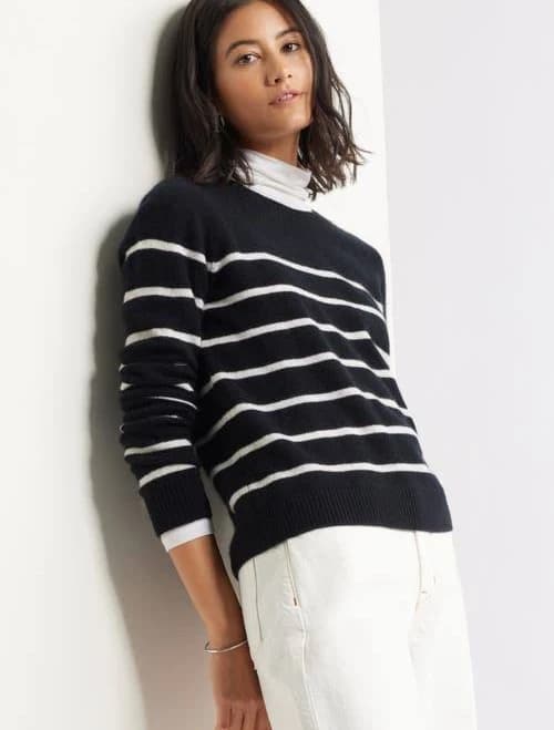 Caslon Cashmere Crewneck Sweater