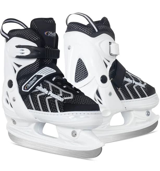 Nattork Adjustable Ice Skate for Boys Soft Padding and Reinforced Ankle Support Ice Hockey