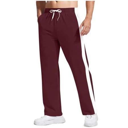 Men's Casual Baggy Wide Leg Sweatpants with Pockets