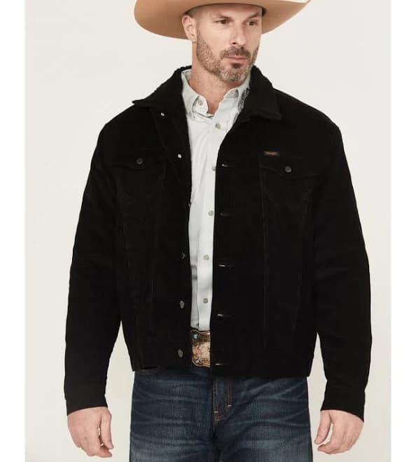 Wrangler Men's Sherpa Lined Corduroy Jacket