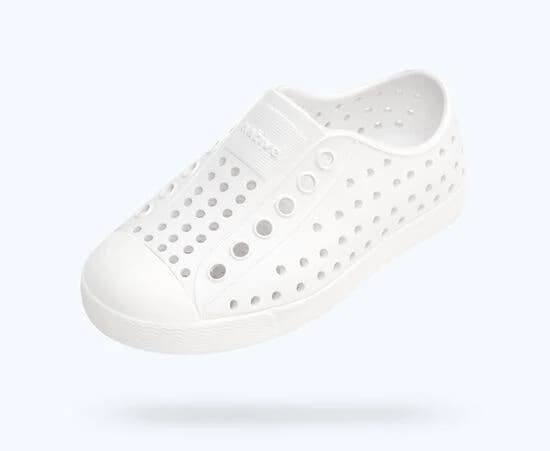 Native Shoes - Jefferson Child Slip On Sneaker - Core Colours Shell White / C5