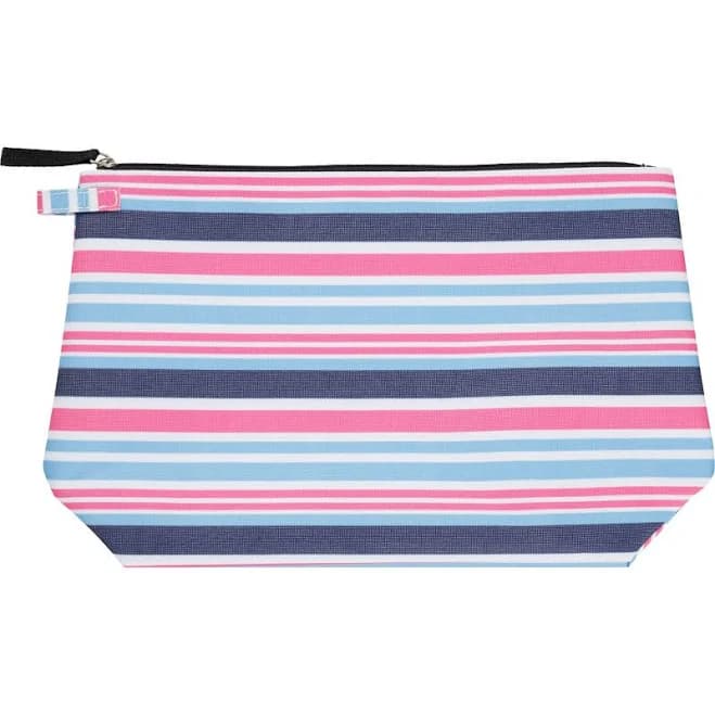 Sun & Sky Striped Pouch