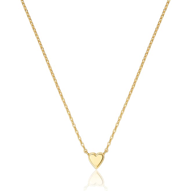 Tiny Heart Silver Necklace