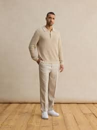 DAN FOX APPAREL Sweater 'Luca' in Taupe | ABOUT YOU