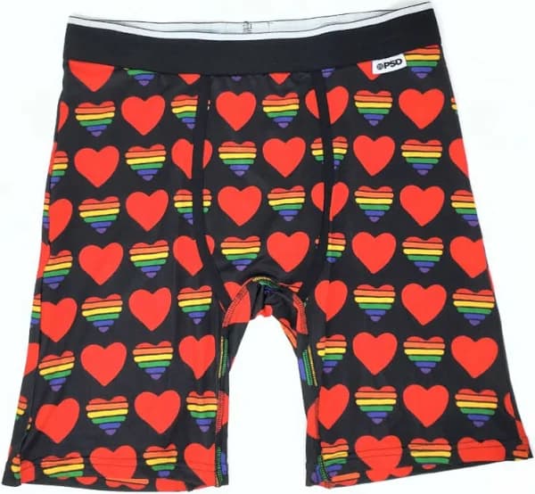 Spencer's Rainbow Heart Boxer Briefs