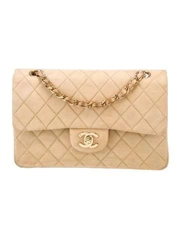 CHANEL Women's Double Flap Leather Shoulder Bag