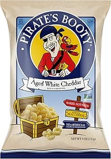 Aged White Cheddar Cheese Puffs, Gluten-Free, Kids Snacks, 4oz
